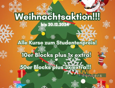 Tumbao Weihnachtsaktion